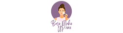 BaseMakeupTips.com, Logo, 252x68 px White